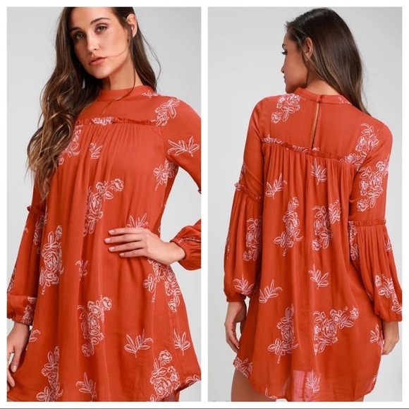 Lulus Dresses & Skirts - Lulus No One Quite Like You Shift Dress Orange M